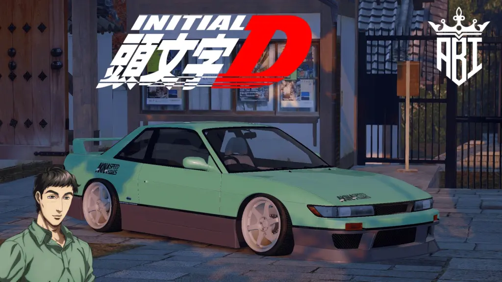Nissan Silvia S13 KOICHIRO IKETANI INITIAL D Livery