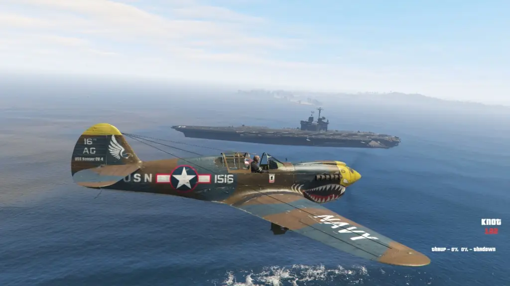 P40E US Navy livery
