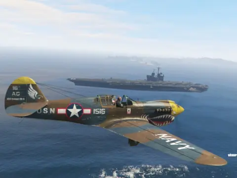 P40E US Navy livery