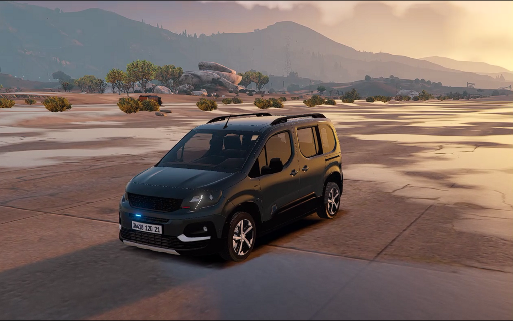 Peugeot Rifter Police Algérienne