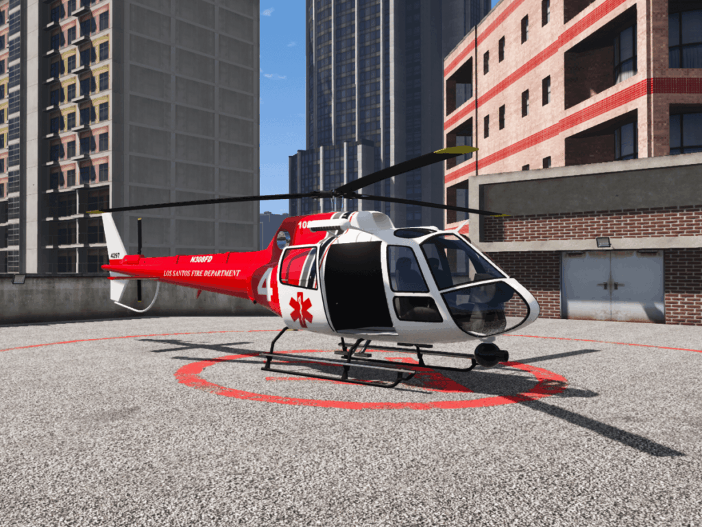 Police Maverick Mapped Lore Friendly LAFD Livery