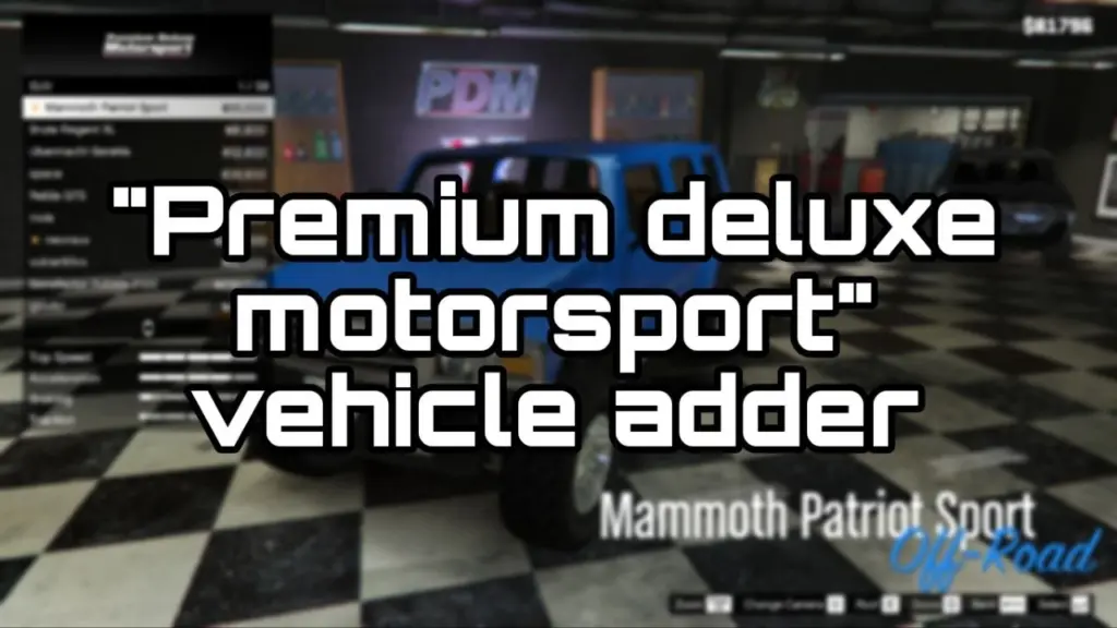 Premium Deluxe Motorsport Car Dealership