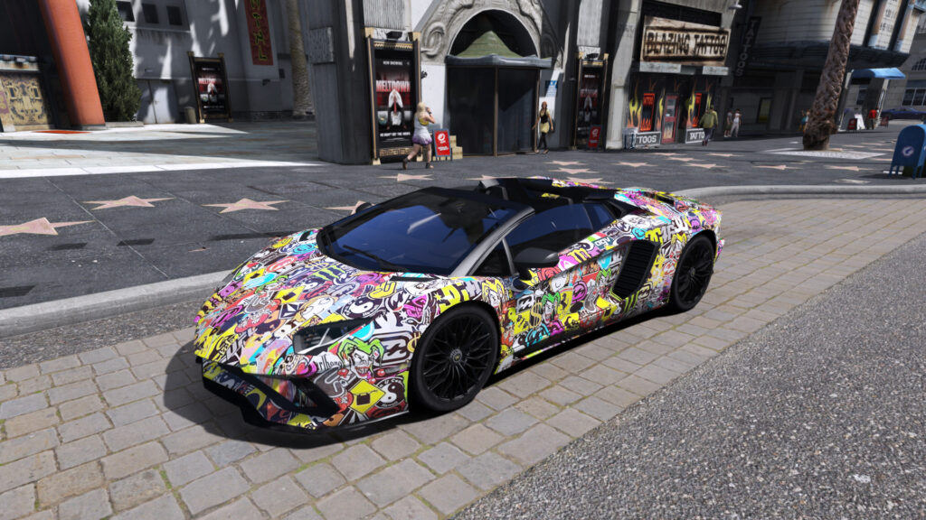 Racing Stickers Livery