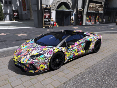 Racing Stickers Livery
