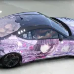 Rinko Shirokane Itasha Toyota GT86 Rocket Bunny
