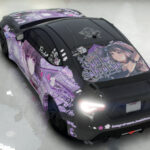 Rinko Shirokane Itasha Toyota GT86 Rocket Bunny4