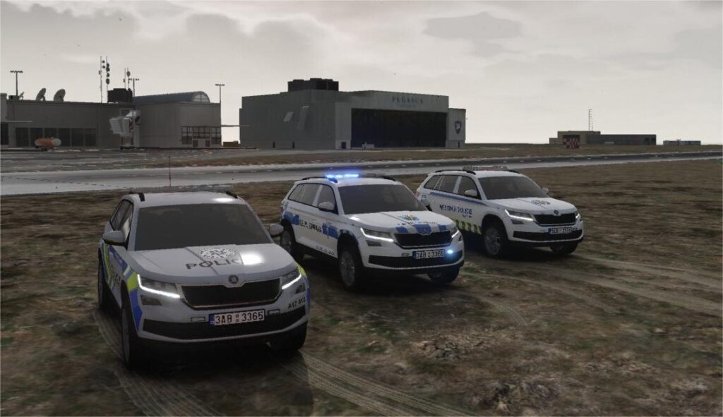 Škoda Kodiaq 2018 Czech Police Pack - 3 Variations