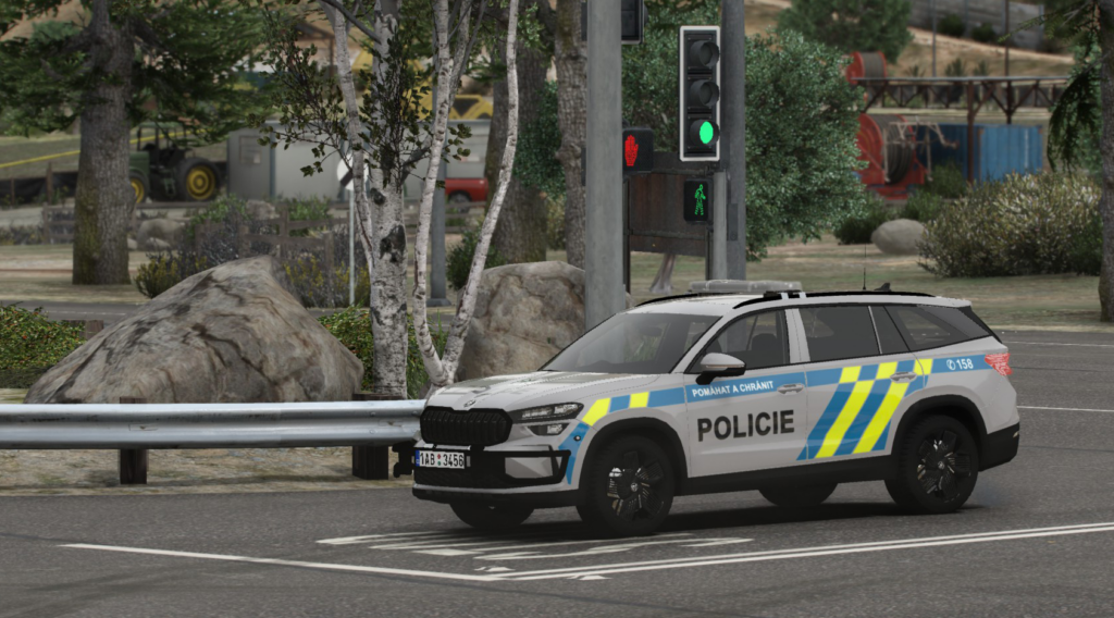 Škoda Kodiaq Czech Police Pack - 3 Variations