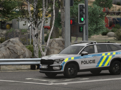 Škoda Kodiaq Czech Police Pack - 3 Variations