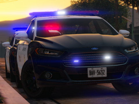 Taiwan Police Car