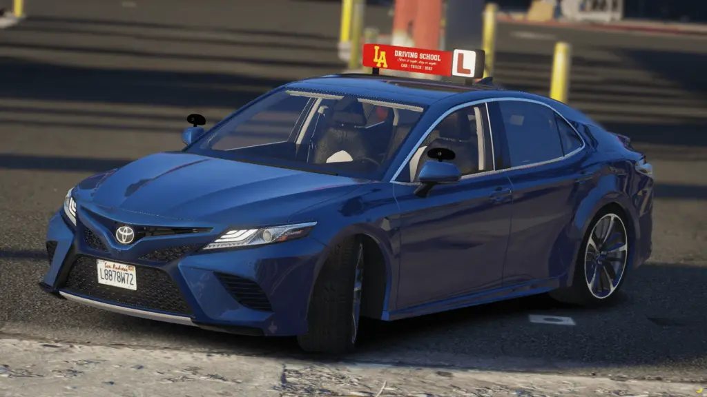 Toyota Camry XSE 2018 Driving School