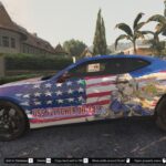 USS Fletcher Kantai Collection Itasha for 2021 Chevrolet Camaro SS 1.12