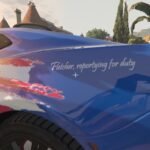 USS Fletcher Kantai Collection Itasha for 2021 Chevrolet Camaro SS 1.13