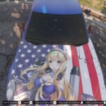 USS Fletcher Kantai Collection Itasha for 2021 Chevrolet Camaro SS 1.14