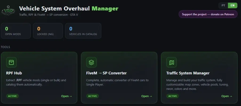 Vehicle System Overhaul 1.0