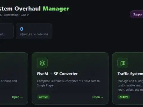 Vehicle System Overhaul 1.0