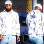denim tears x Bape Jacket For Franklin6
