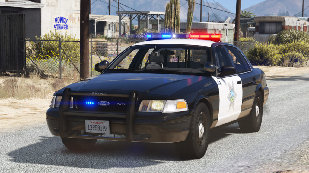 2010 Ford Crown Victoria Police Interceptor - Blaine County Sheriff
