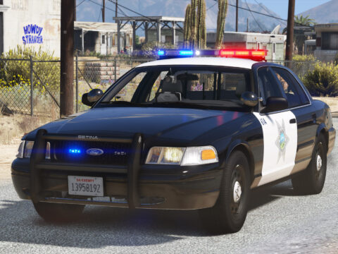 2010 Ford Crown Victoria Police Interceptor - Blaine County Sheriff