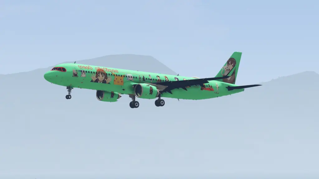 Airbus A321XLR Weeb Airlines Livery 1.0
