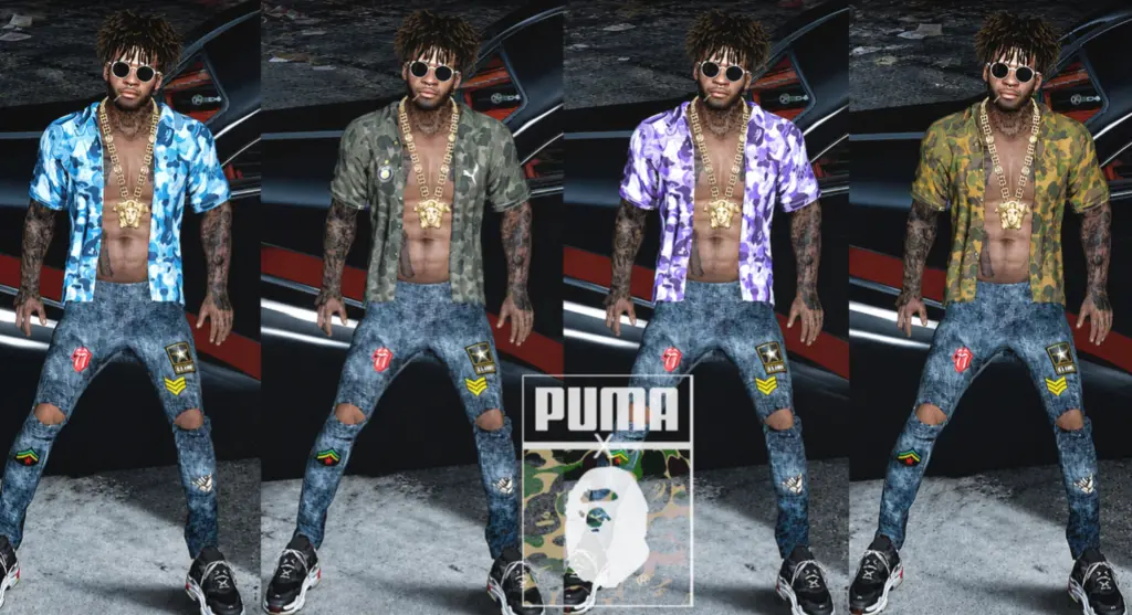 BAPE X PUMA Shirt for Franklin 1.9