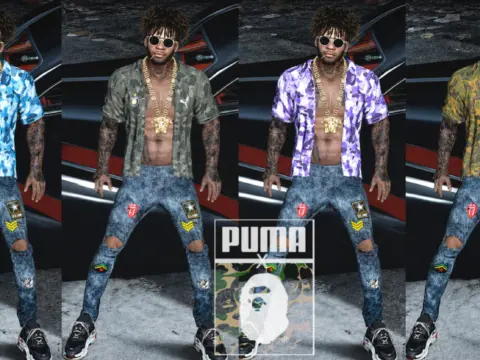 BAPE X PUMA Shirt for Franklin 1.9