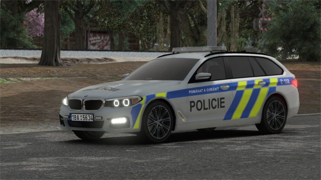 BMW 540i xDrive Czech Police 1.04