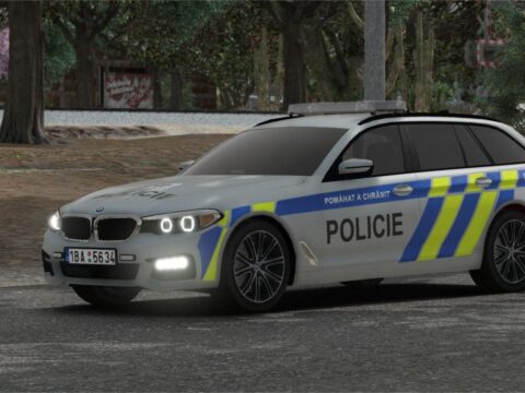 BMW 540i xDrive Czech Police 1.04