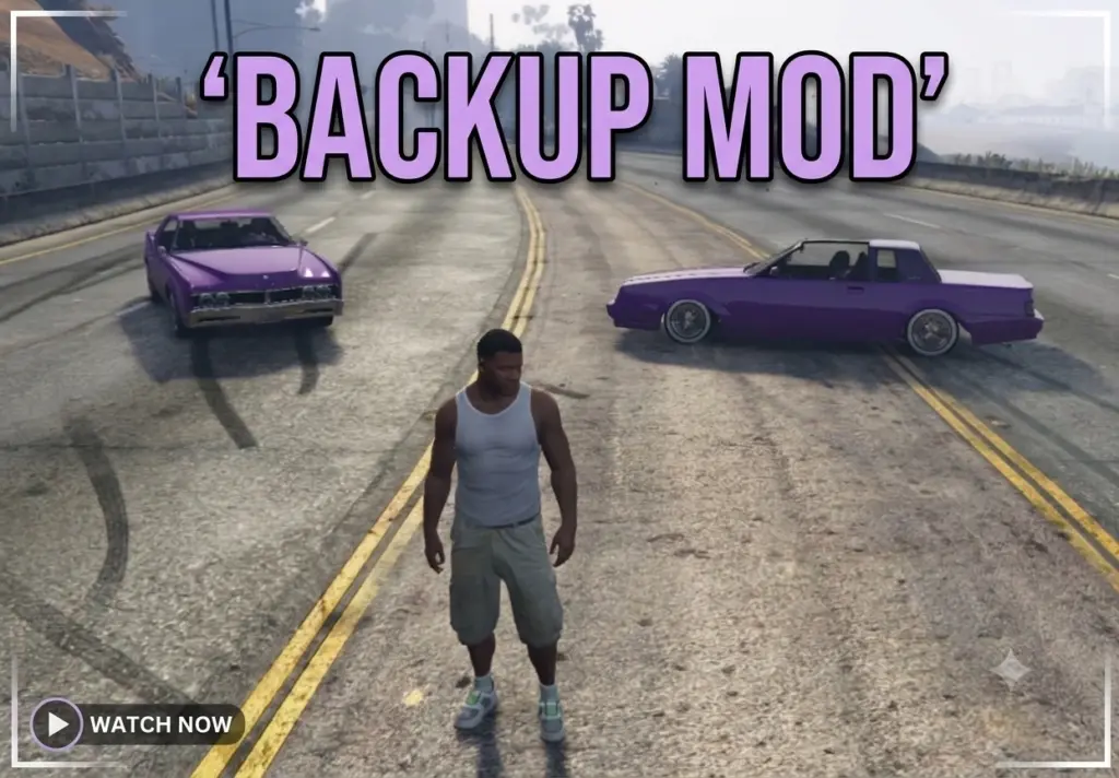 Backup Mod 1.0