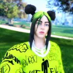 Billie Eilish Green for Fortnite