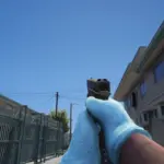 Blue Surgical Gloves for Franklin