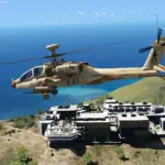 Boeing AH-64E Apache Guardian - Indian Air Force & Indian Army Livery V1.0