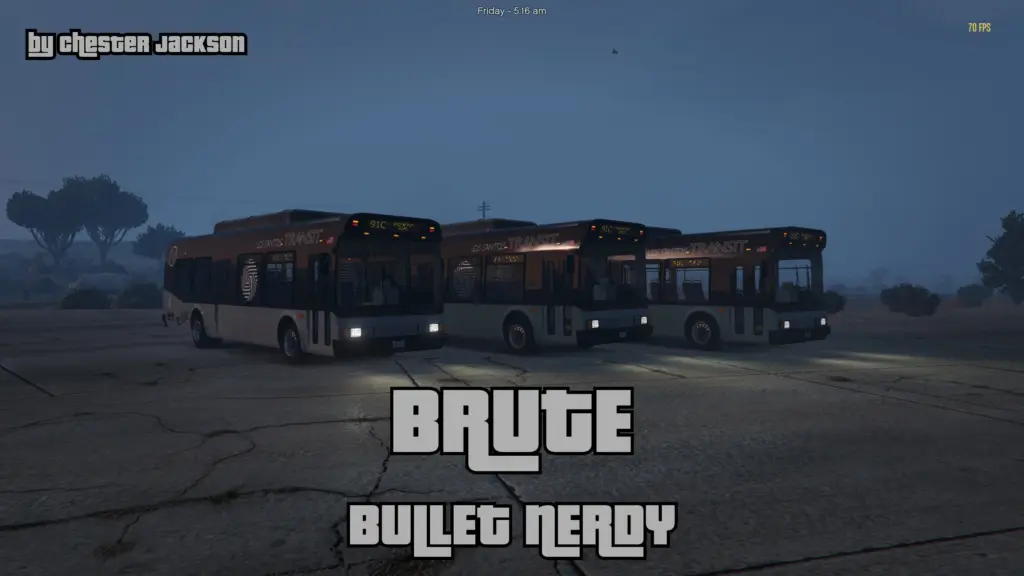 Brute Bullet Nerdy - Bus Pack 1.0