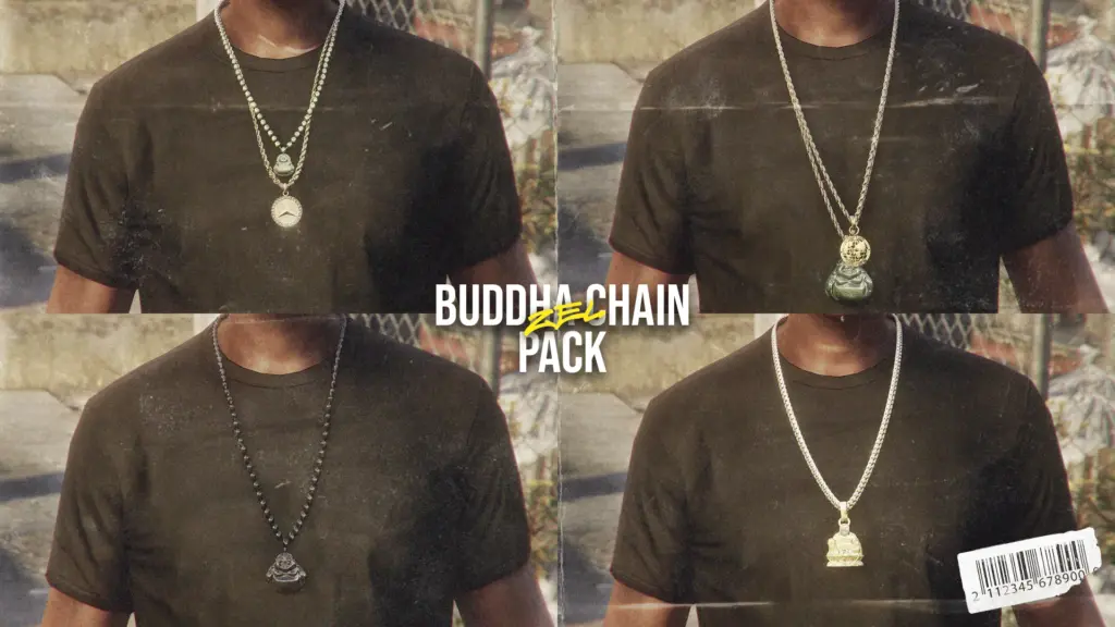 Buddha Chain Pack For MP Male 1.0