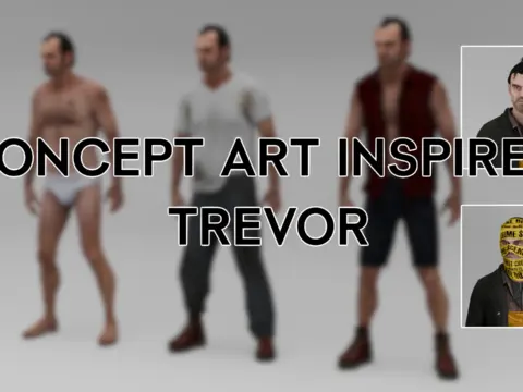 Concept Art Inspired Trevor