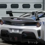 Ferrari 488 Pista Liberty Walk Silhouette 3