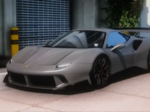 Ferrari 488 Rain Prisk