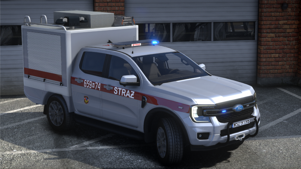 Ford Ranger Straży Pożarnej2