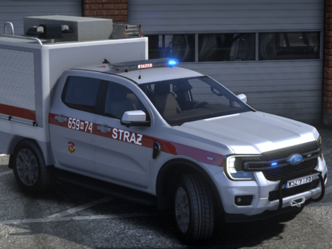Ford Ranger Straży Pożarnej2