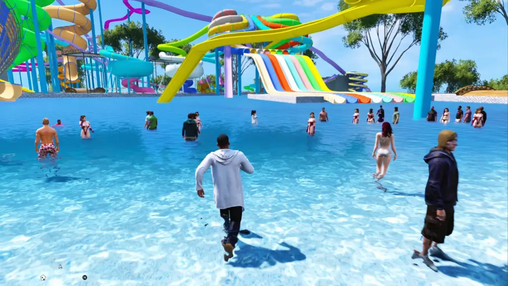 GTA Water Park Version 3.0 Swimming 1.0