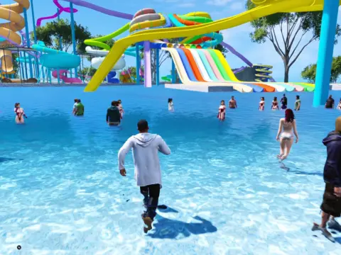 GTA Water Park Version 3.0 Swimming 1.0