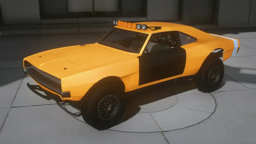 Heavily Customized Off-Road Dodge Charger