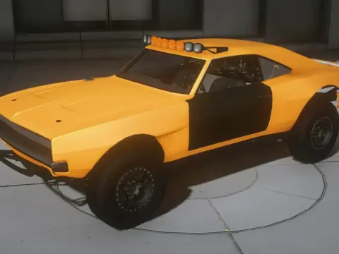 Heavily Customized Off-Road Dodge Charger