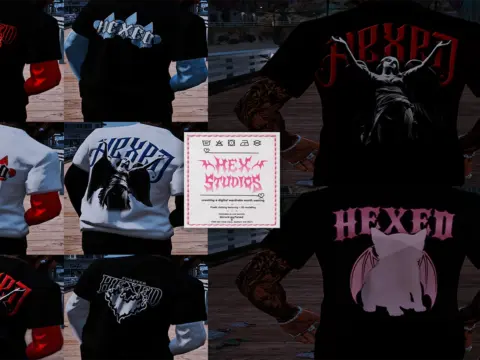 Hexed Graphic Shirt Pack