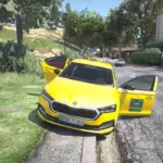 Jordanian Taxi Skoda Octavia 2021 Replace 1.02