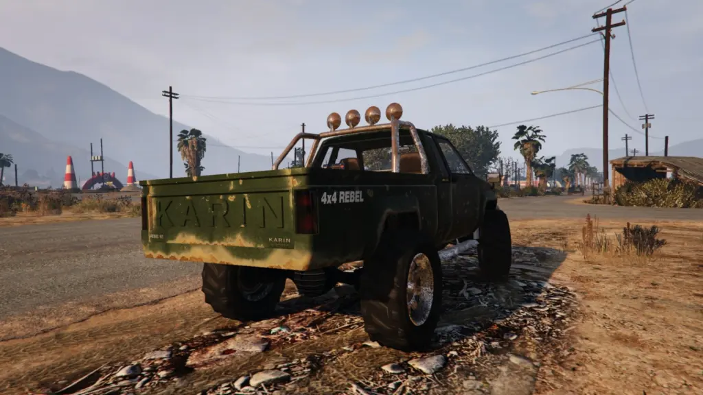 Karin Rusty Rebel With Rear Plate