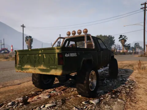 Karin Rusty Rebel With Rear Plate