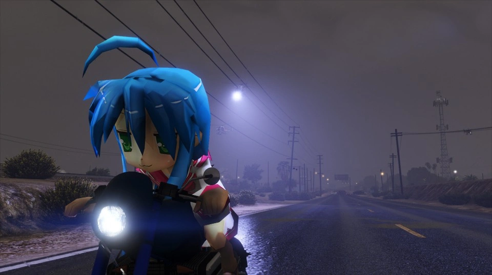 Konata Izumi from Lucky Star v1