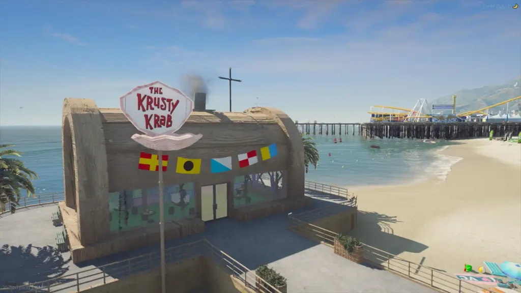 Krusty Krab SpongeBob Burger shop [SP & FiveM] V1.2
