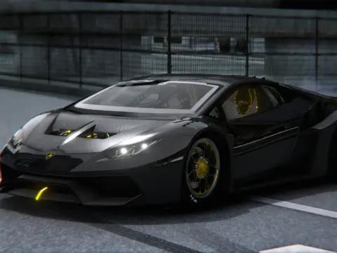 Lamborghini Huracan Drag Race Custom
